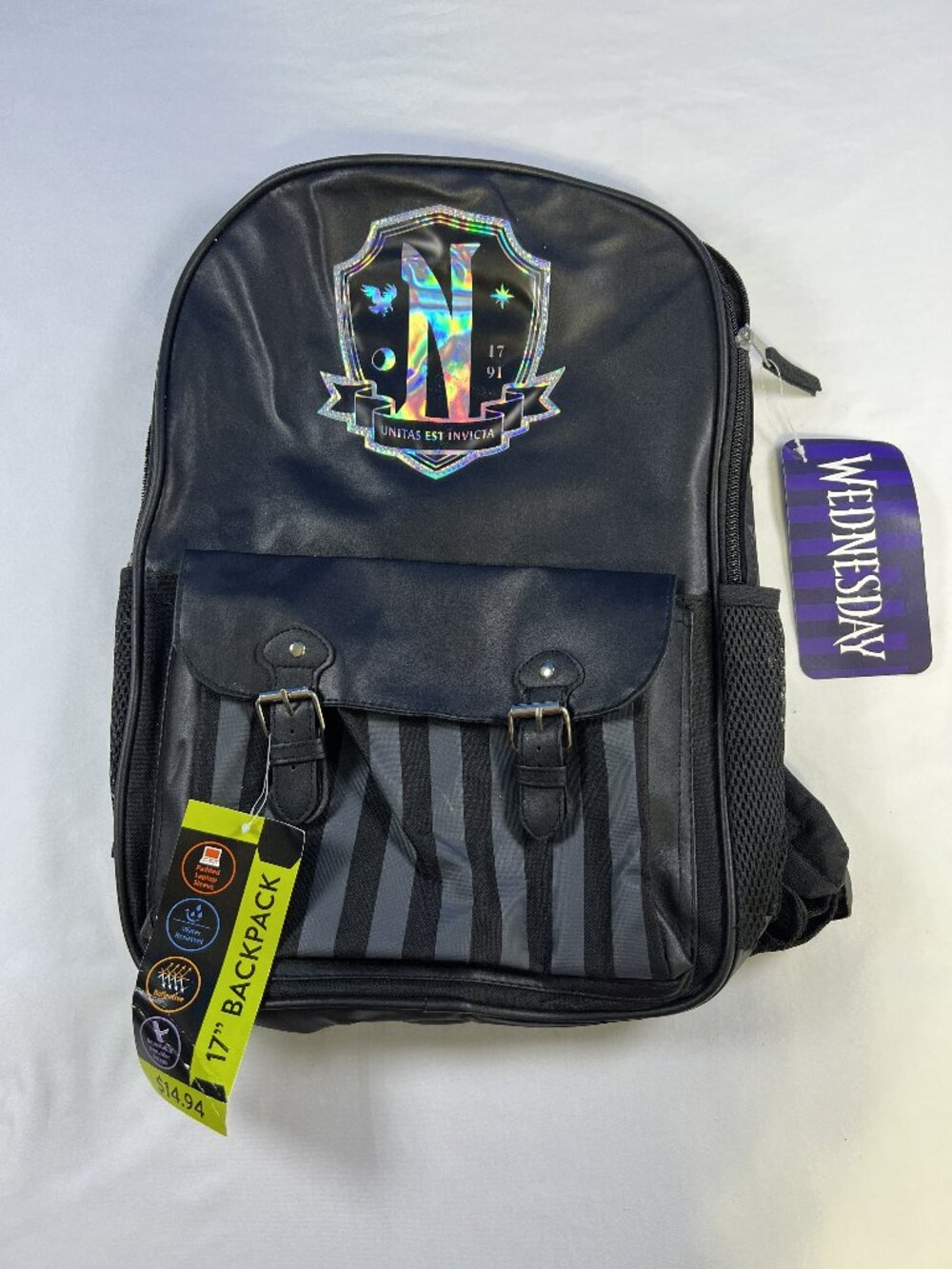 Wednesday Nevermore Academy 17" Backpack